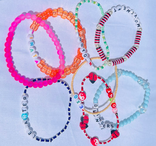 Kpop bead bracelets
